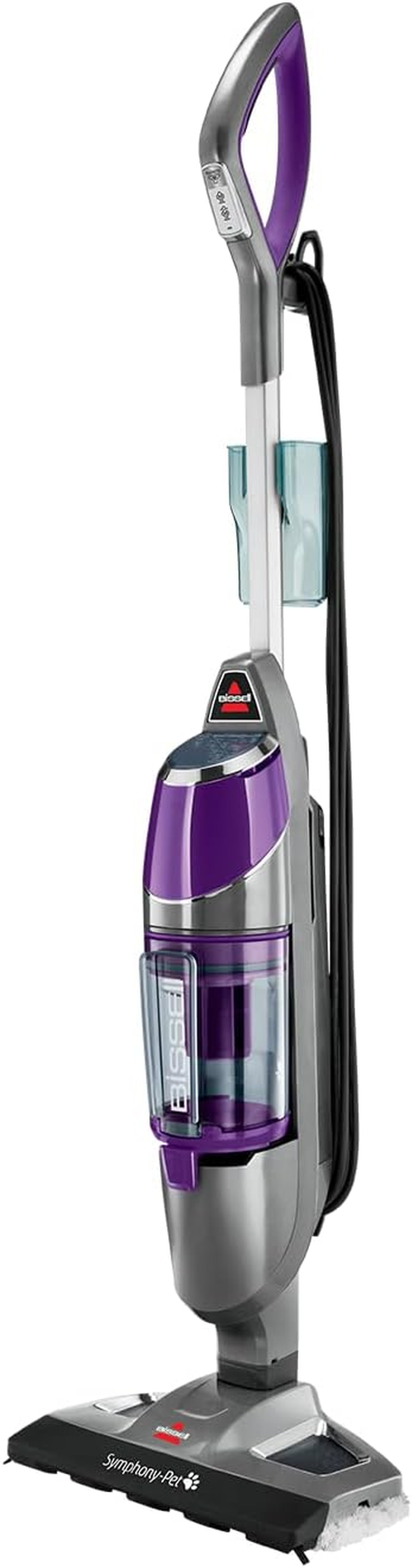 BISSELL Symphony Pet 1977F All-In-One Vacuum and Steam Mop for Hardwood and Tile Floors, with Microfiber Mop Pads image number 1