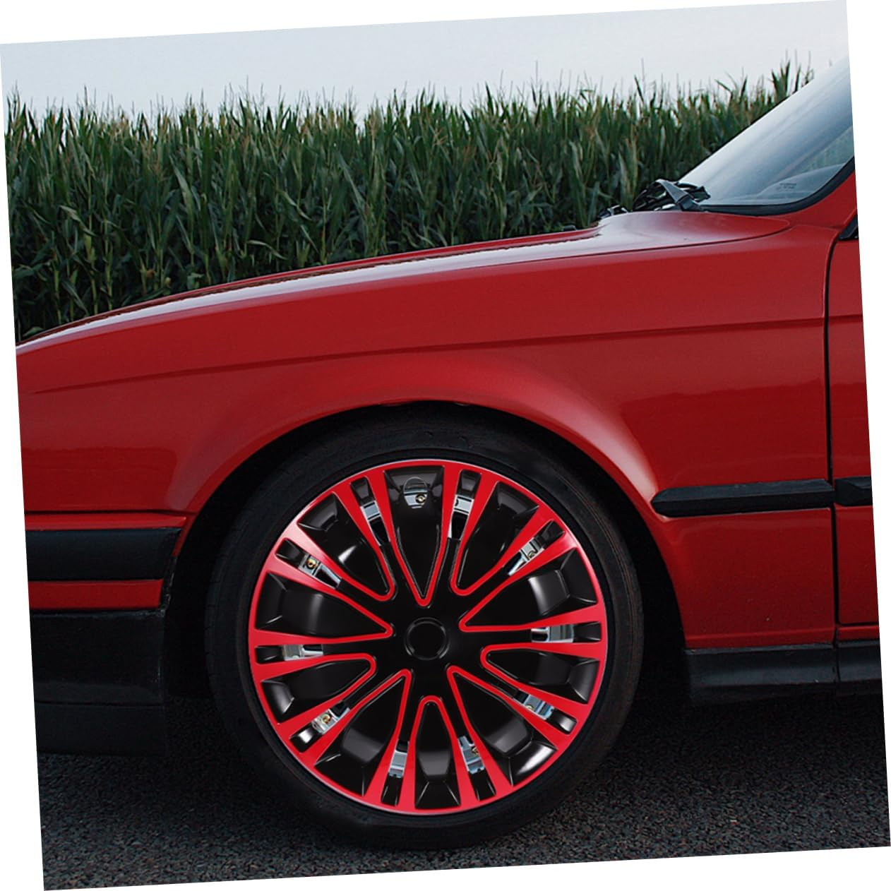 Cabilock Car Hub Cap Wheel Center Cap Hubcap Decoration for Vehicle Wheel Replacement Hub Covers for Car Exterior Decoration image number 3