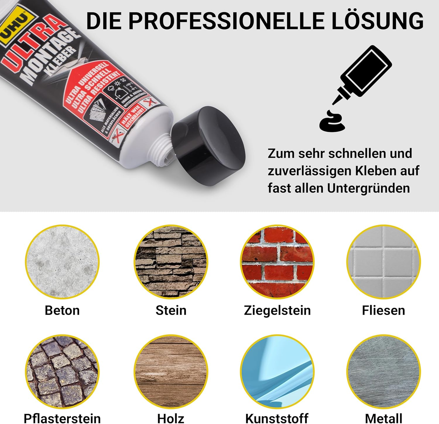 Finopet 75 X Adhesive Hooks and 100 Ml Mounting Adhesive and 75 X Cable Ties, Cat Net Attachment, Adhesive Hooks, Cat Net for Balcony, No Drilling, Cable Holder, Self-Adhesive, Cable Clips image number 3