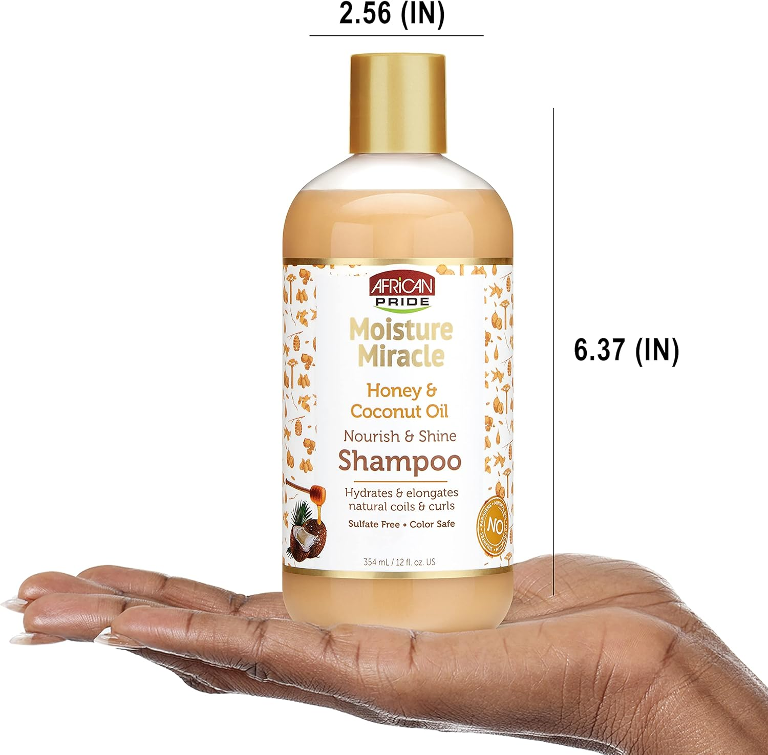 African Pride Moisture Miracle Honey & Coconut Oil Shampoo