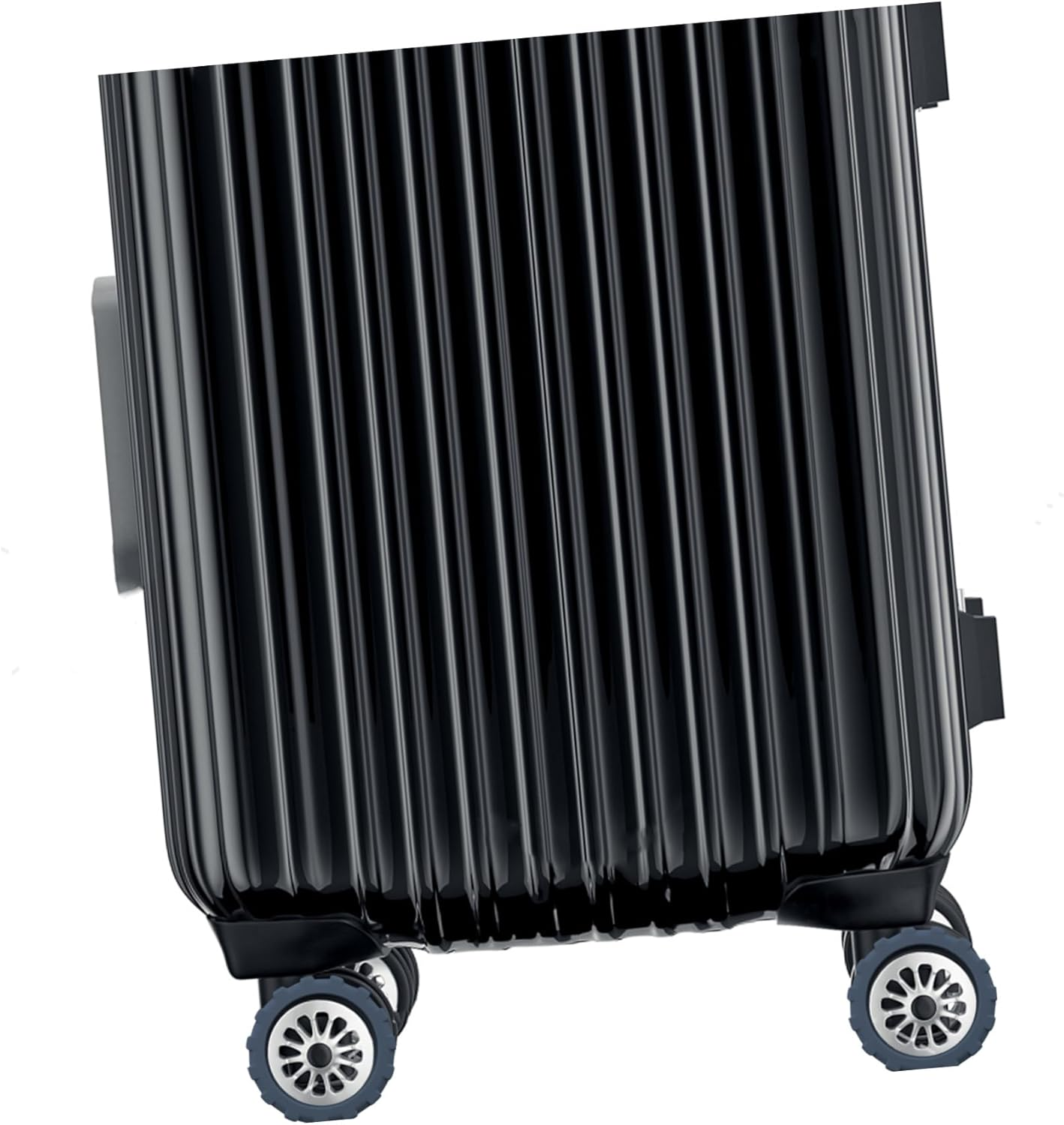 FOMIYES 8Pcs Luggage Caster Protection Covers Wheel Silicone Luggage Wheel Slip Protector for Suitcase Travel Case Cover image number 3