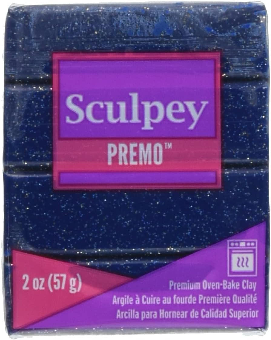 Sculpey PE02 5005 Premo Accents- 57G- Galaxy Glitter Polymer Clay