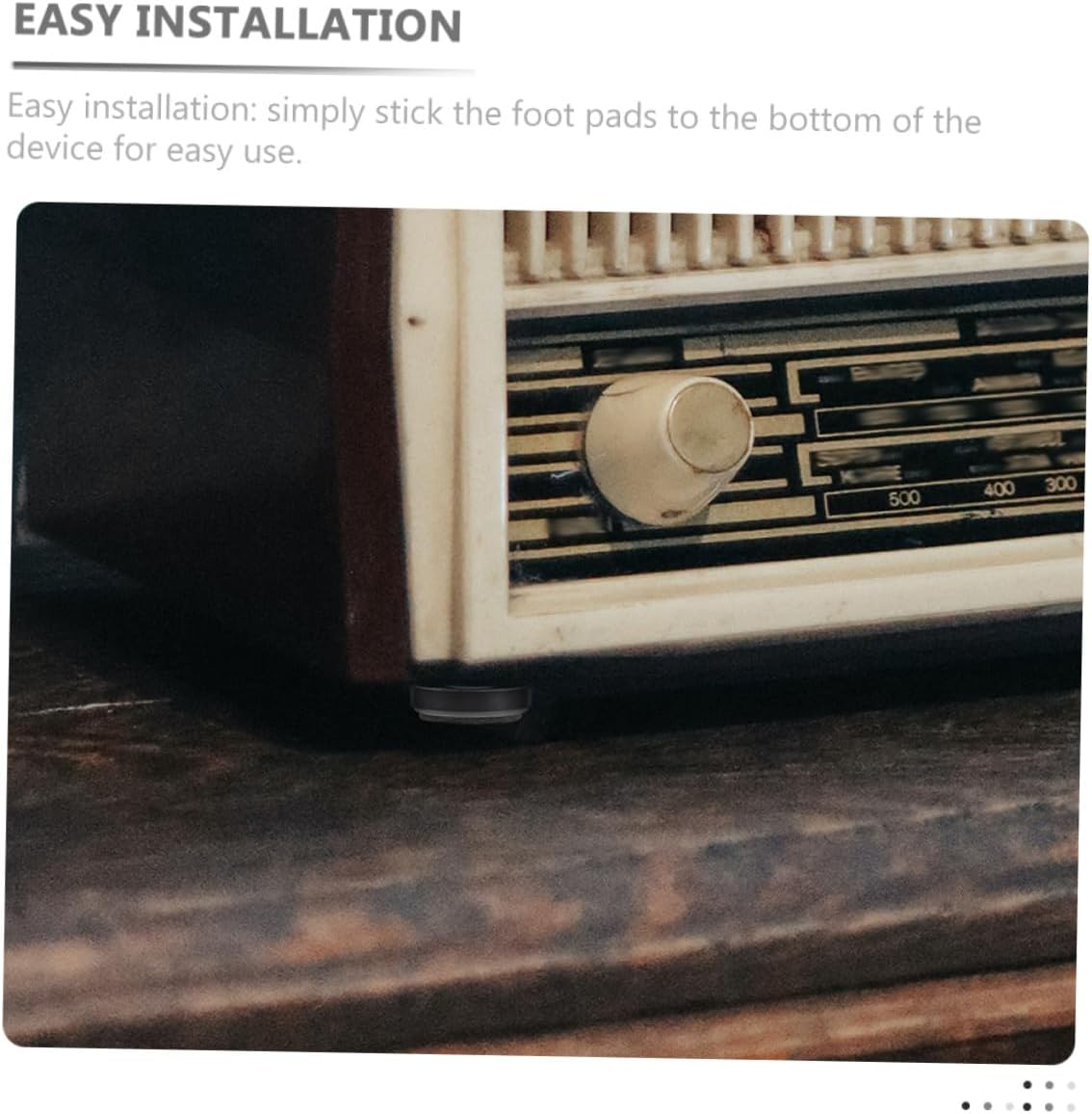 YOSADIER 12Pcs Speaker Isolation Pads and Vibration Damper Feet for Subwoofer and Turntable, 30X8Mm Foam Shock Absorbing Stands in Gold, Silver, Black &ndash; Home Audio Accessories for Hifi Audio Systems image number 3