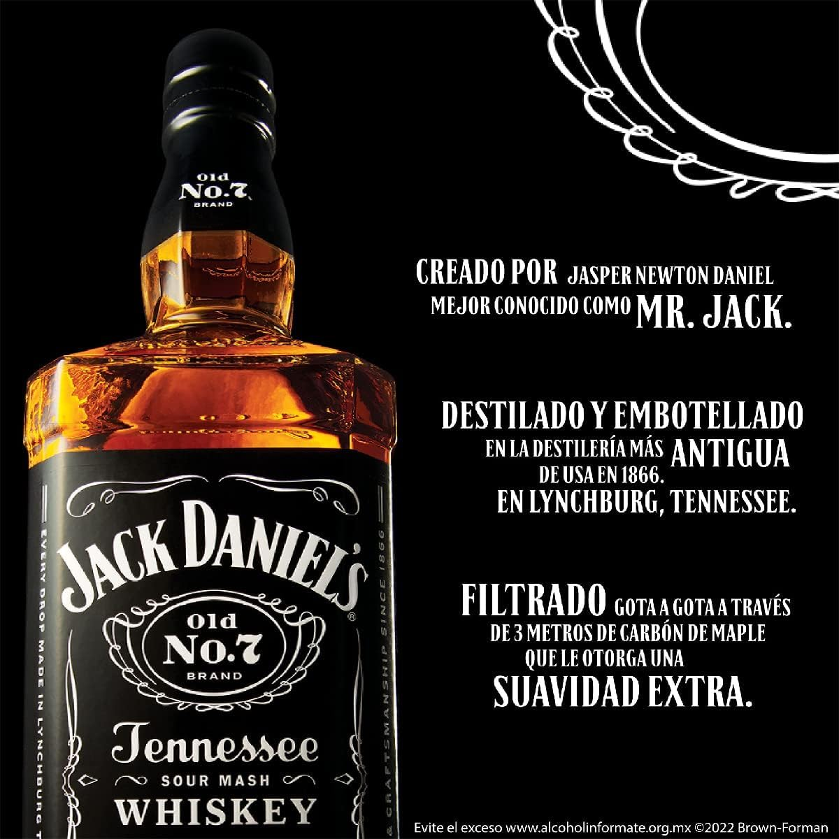 Jack Daniel'S Old No.7 Tennessee Whiskey, 3 L image number 1