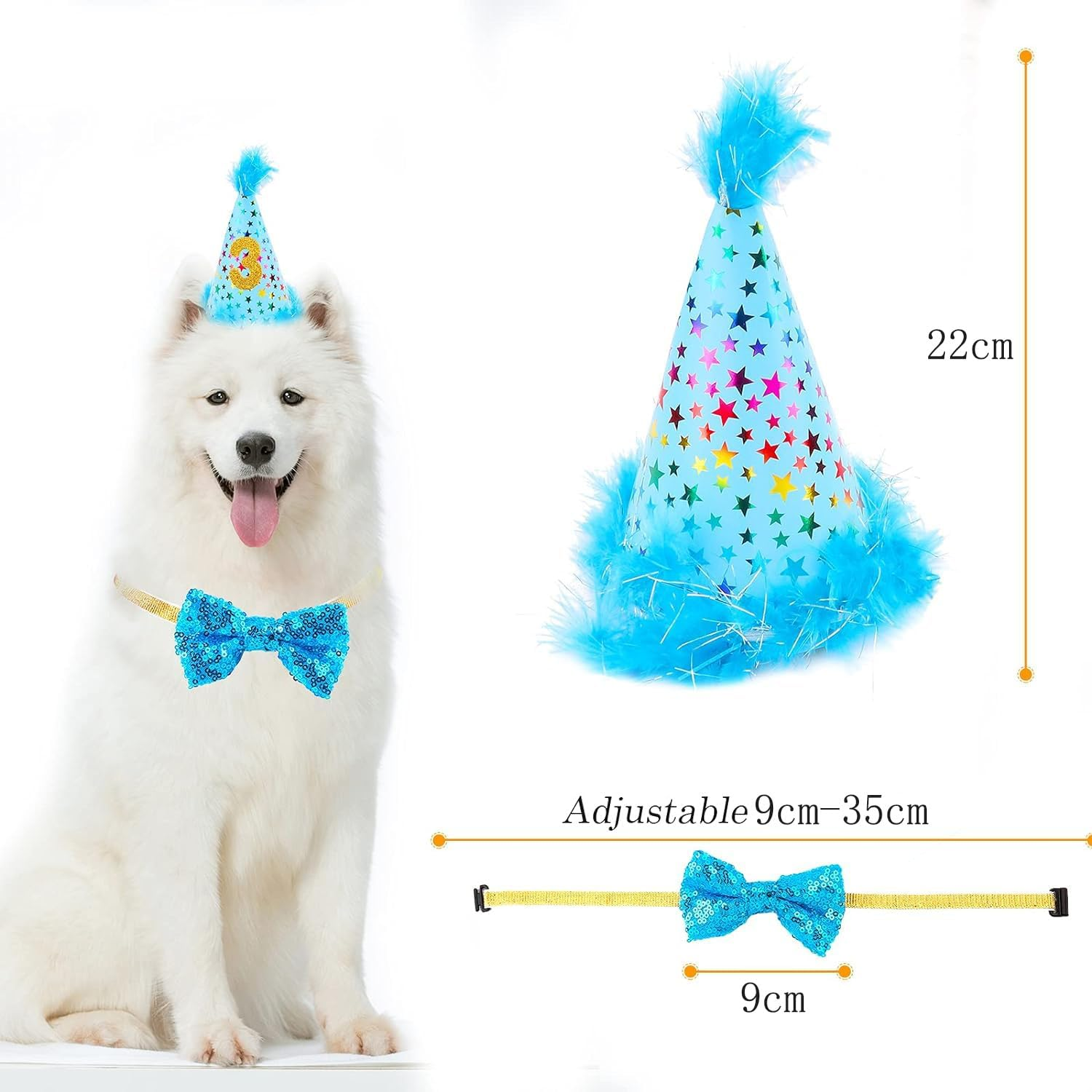 Dog Party Supplies - Bandanas, Hat, Scarf, Banner, Balloons, and Bowtie for Boy'S Birthday Bash. Ideal Puppy Pals Party Decorations - Pink image number 5