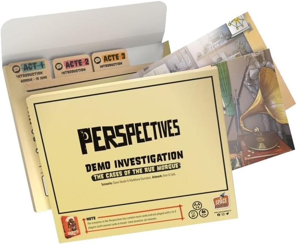 Space Cowboys Perspectives: Cooperative Mystery Game for 2-6 Players, Ages 14+ image number 2