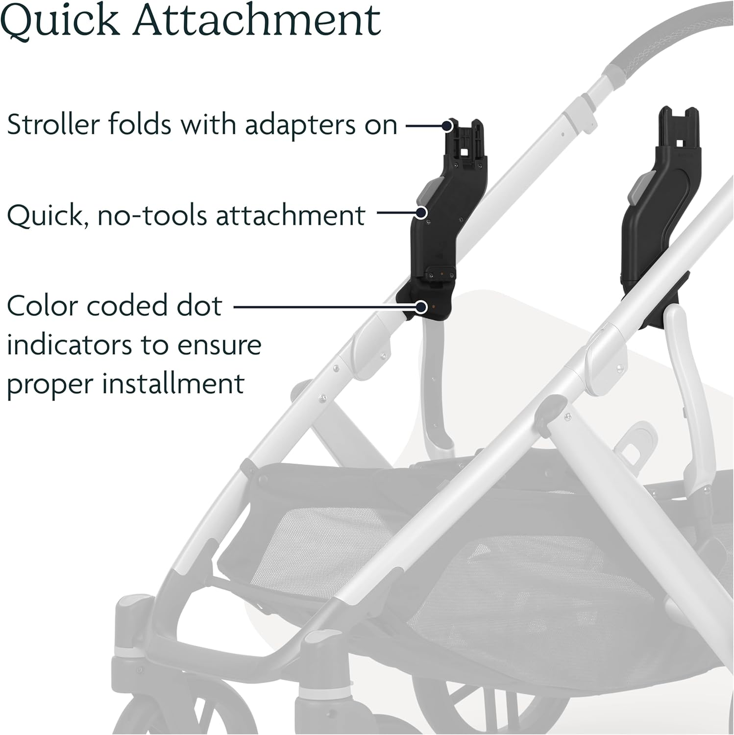 Uppababy Vista Upper Adapter image number 4
