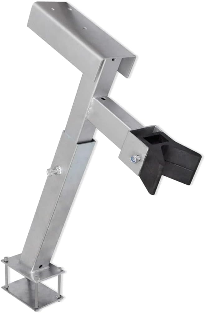 Heavy-Duty Boat Trailer Winch Stand, Zinc-Coated Steel, 500-1000 Kg Capacity, 62-72 Cm Adjustable Height, Bow Support for Kayaks & Canoes image number 1