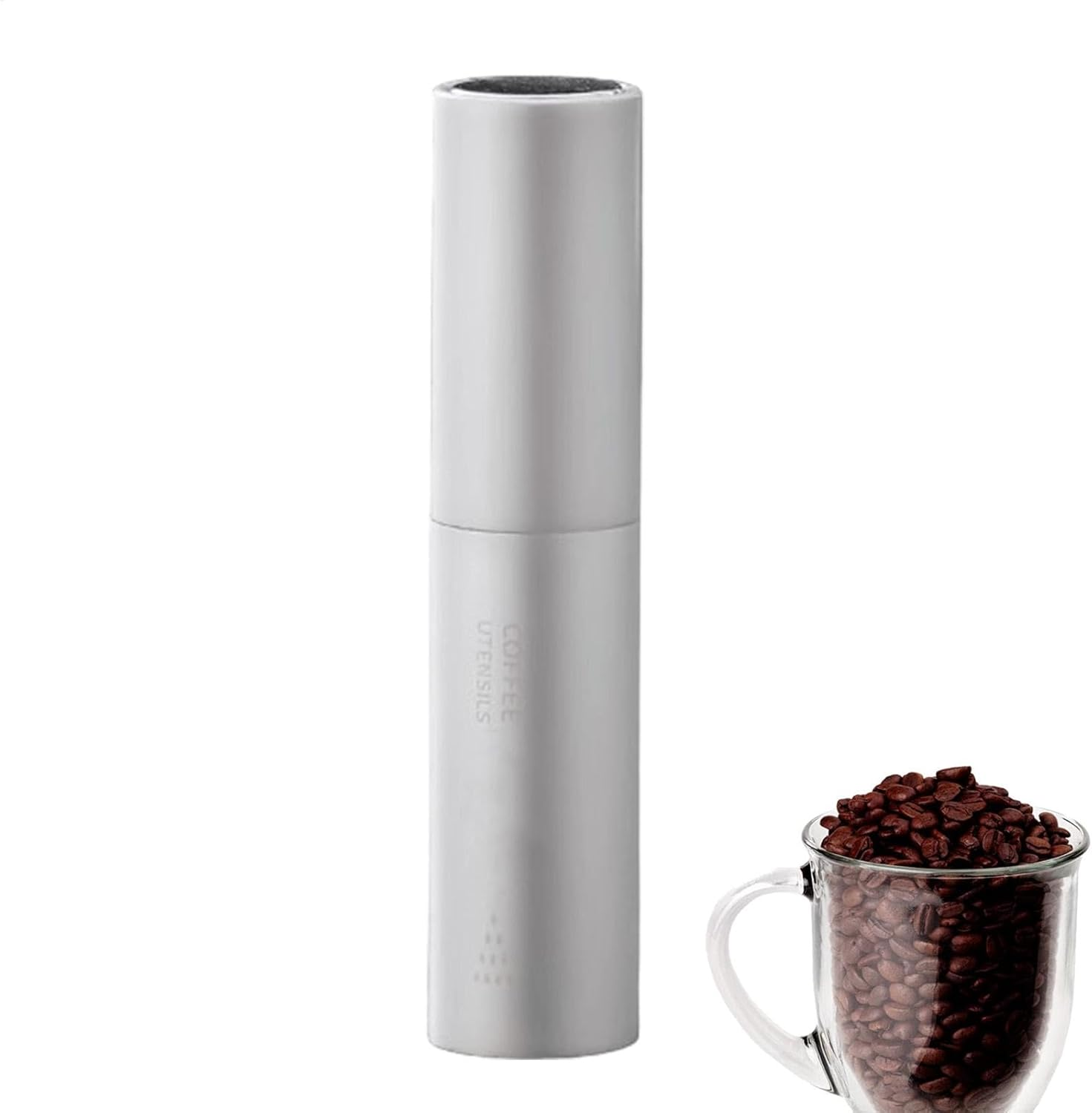 Spray Bottle - Coffee Bean Spray Bottle | 10Ml Spray Bottle Water Atomizer, Refillable Small Splitter Bottle, Fine Mist Spray Bottle, Coffee Bean RDT Spray Bottle, Spray Bottle for Coffee Beans - Silver image number 4