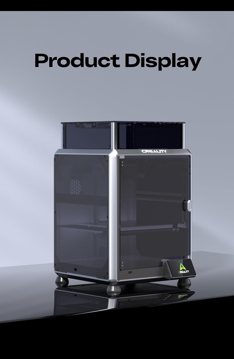 Creality Official K1 SE Enclosure, Transparent Constant Temperature Dustproof Tent with Noise Reduction for Creality K1 SE 3D Printer image number 1