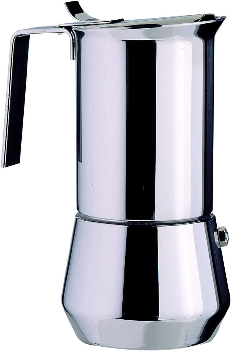 ILSA Napoletana Diamond Coffee Machine, Aluminium, Cups 6