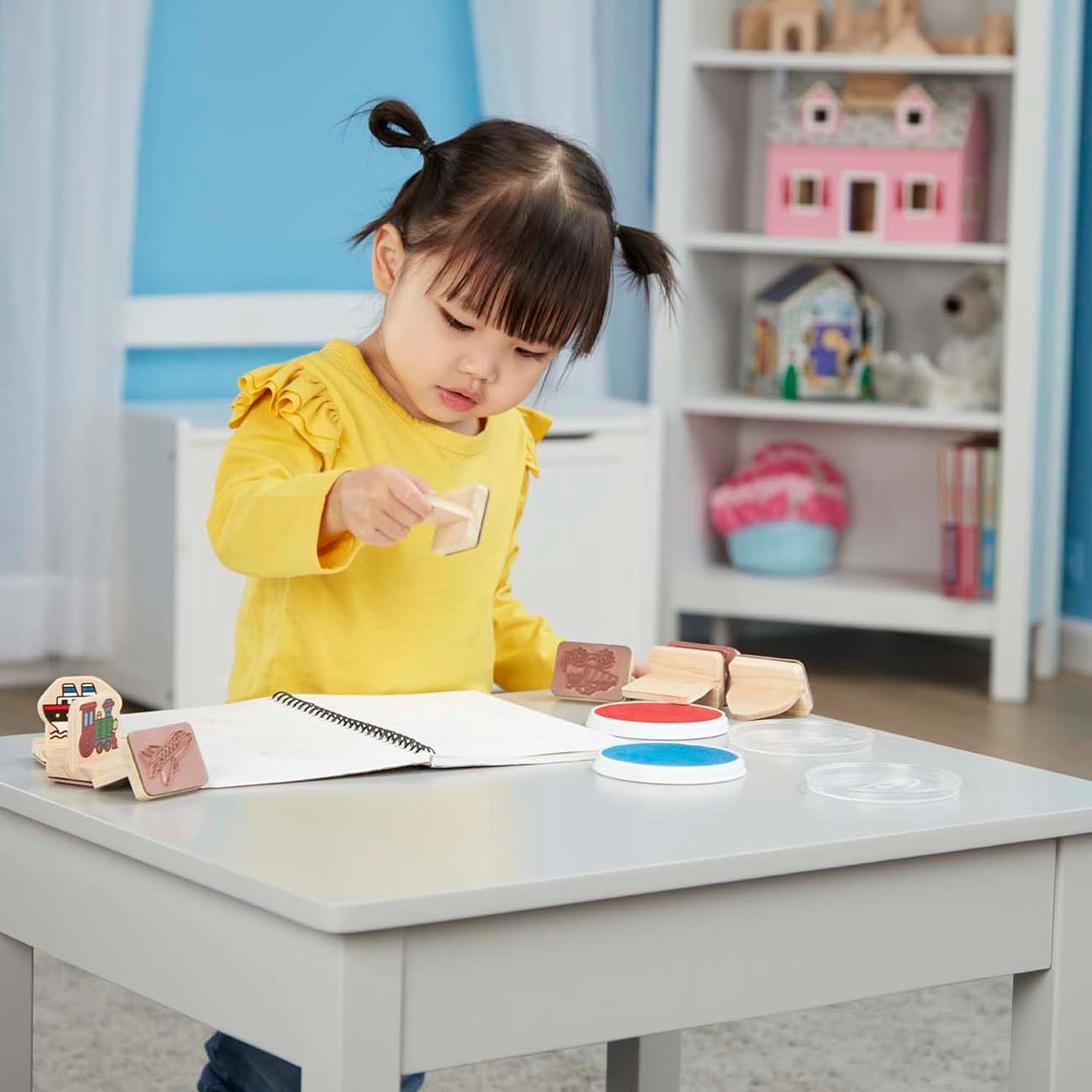 M&D - My First Wooden Stamp Set - Vehicles image number 6