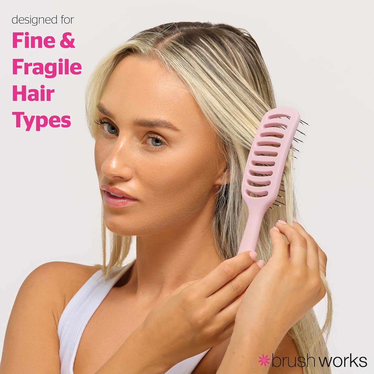 Brushworks Slim Vent Hair Brush image number 2