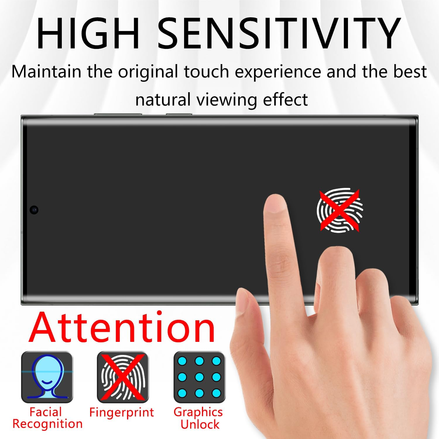 Pokolan 2 Pack Screen Protector for Samsung Galaxy S23 Ultra 5G Tempered Glass, HD Transparent, 3D Curved Full Coverage, 9H Hardness, Easy to Install, Touch Sensitive, anti Scratch image number 1