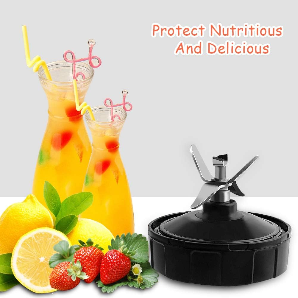 [ New Model] Replacement Blender Blade for Ninja Accessories, Only Compatible with Nutri Ninja Foodi Power Blender SS300, SS300C, SS351, SS351C, SS351TGT, CO351B, SS100, SS101, SS101C, SS101TGT image number 5