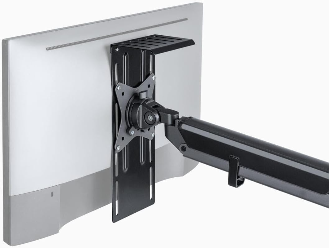 Desky Screen Caddy Shelf &ndash; Adjustable Monitor Top Shelf with Clamp, No-Drill Design, Sturdy ABS Construction, Space-Saving Desktop Organizer for PC, TV, and Monitor - Medium image number 6