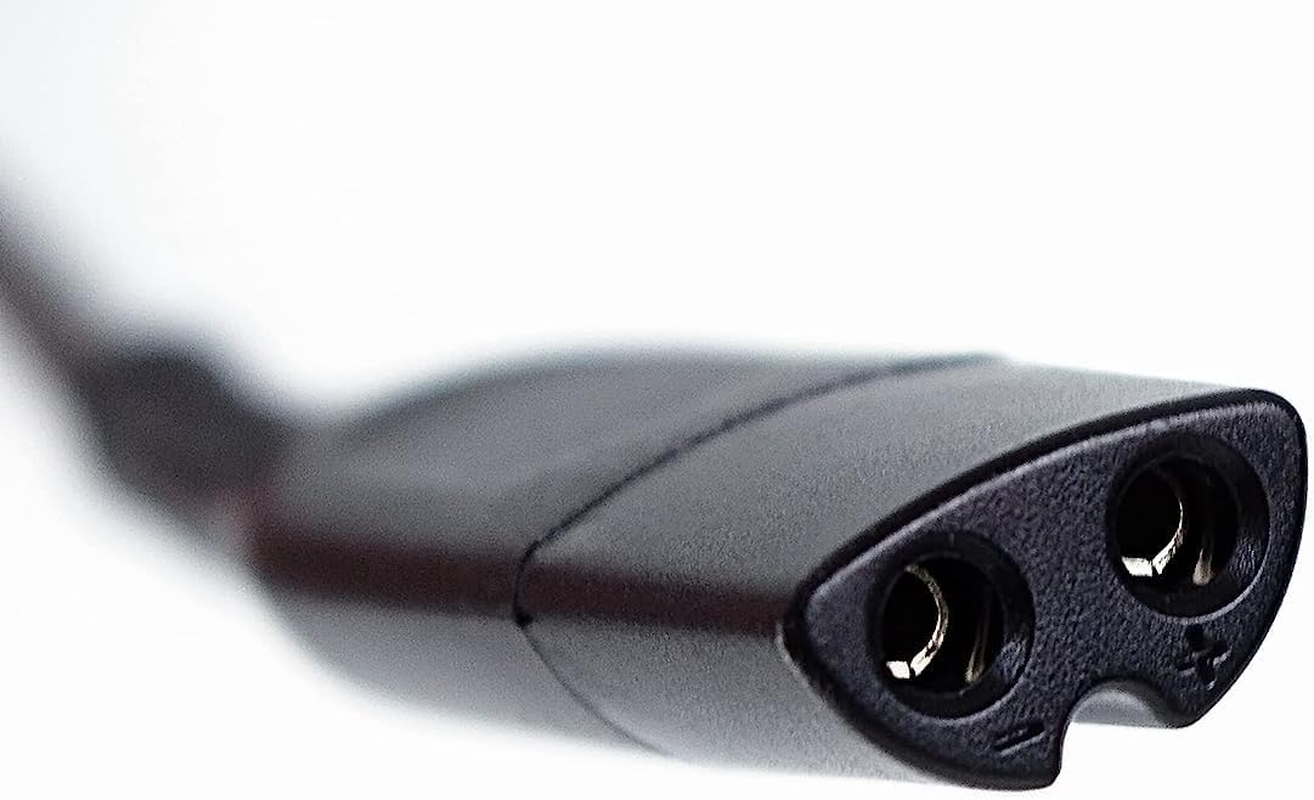 Braun - Replacement Wall Charger for Braun Shavers Series 1 3 5 7 9 - Part-No.: 81719645 - Type/Tipo 492-5214/492-5217 - 12V 400Ma Wall Power Adapter (Type 492-5214, Black) image number 4