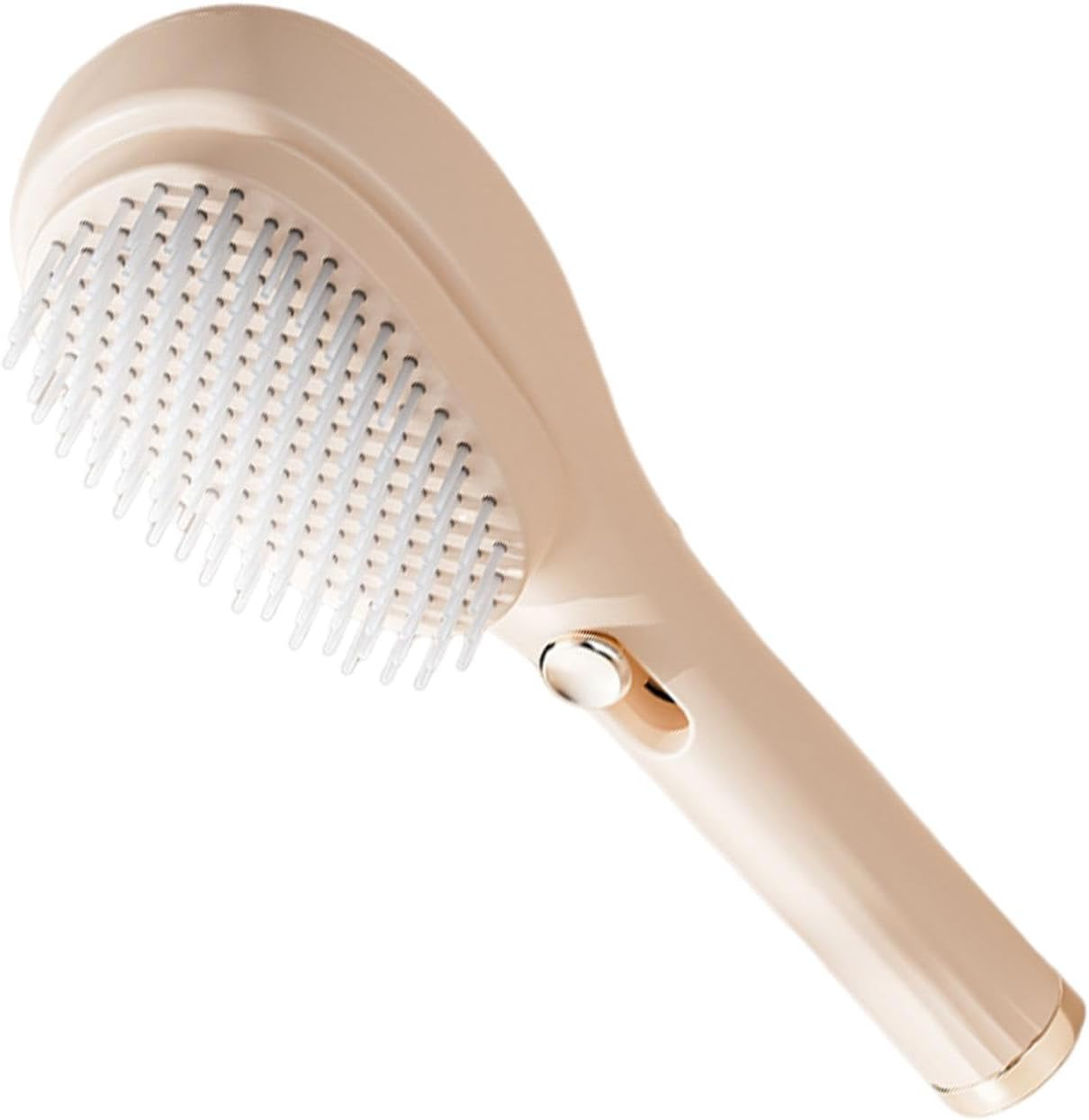 Anti Static Massage Comb | One-Click Cleaning Comb | Self-Cleaning Hairbrush anti Static Hair Comb for All Hair Types, Wet or Dry