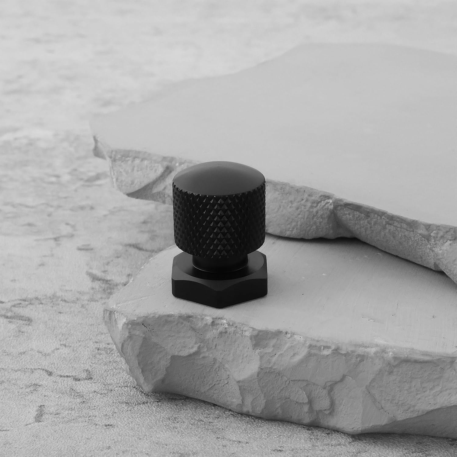 2X Rear Seat Mounting Screw Compatible with Har-Ley Touring Softail Fl,Knurled Aluminum Bolt,Black - Black image number 5