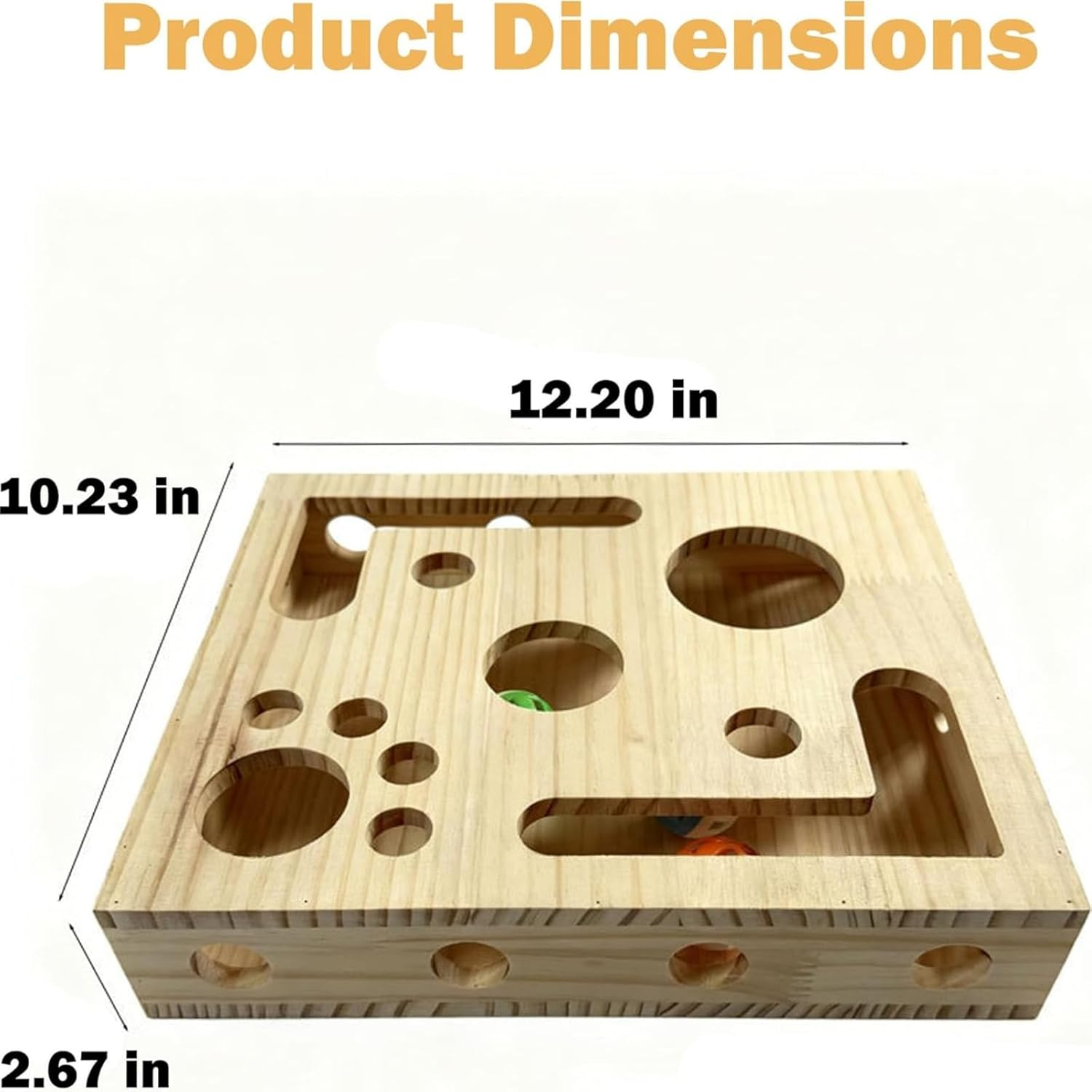 Cat Nail File Enrichment Box, Cat Scratch Puzzle Enrichment Box, No More Nail Clipping & Keep Furniture Away from Claws, Stress-Free Alternative to Claw Clippers & Grinders image number 4