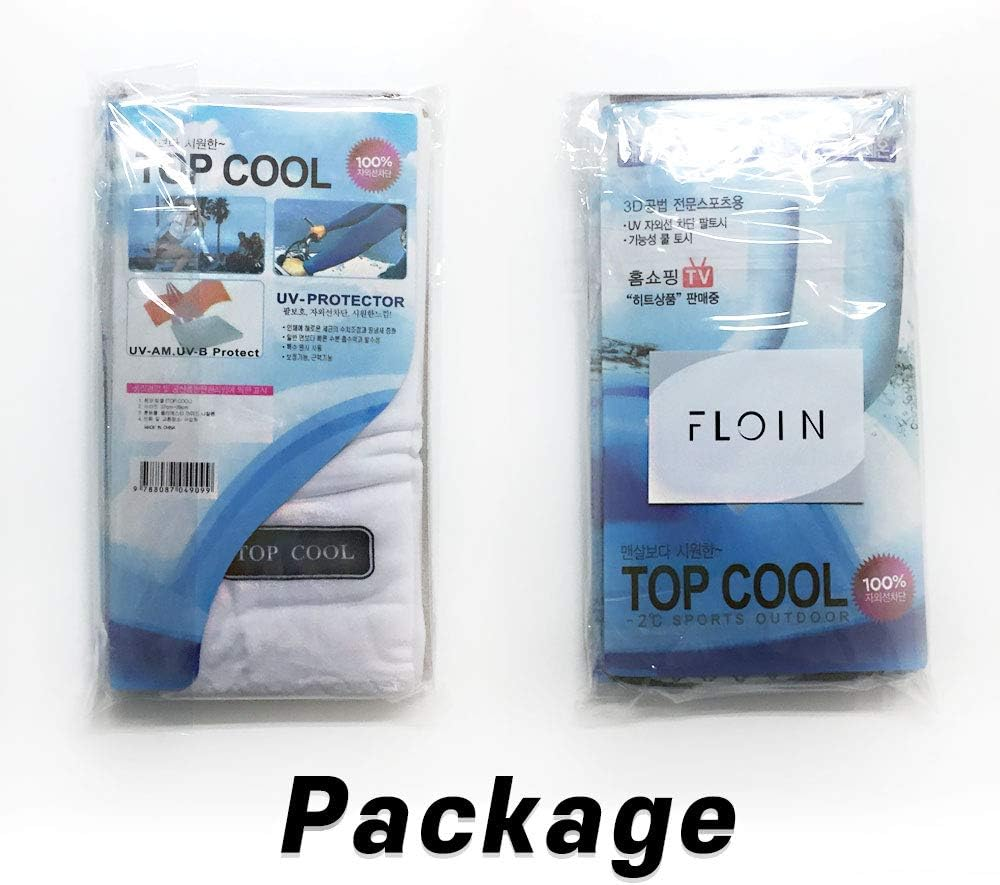 TOP COOL 3Packs Sport Skin Cool Arm Toshi Sleeve Cooling UV Cover Sun Protective Stretch Armband Basketball Bike Hiking Golf Cycle Drive outside Activities