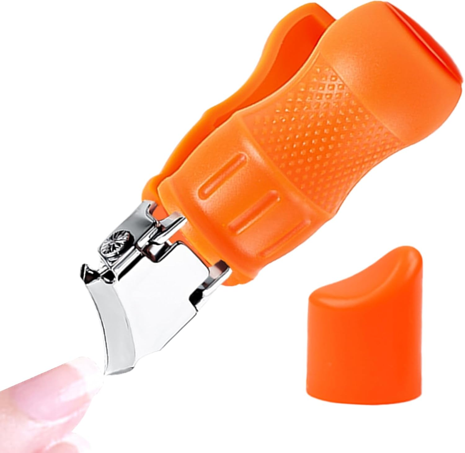 Slanted Nail Clippers | Wide Jaw Opening Slanted Nail Clippers - Trimmer Heavy-Duty Ergonomic Precision for Men Seniors Elderly Home Salon Pedicure