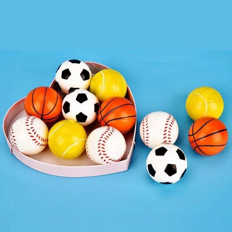 AIMALL 4/12Pk Mini Pet Sports Rubber Balls Dog Puppy Play Throw Fetch Training Cat Toy, 2.5" Diameter, Strong Build for Small Dogs & Cats image number 5