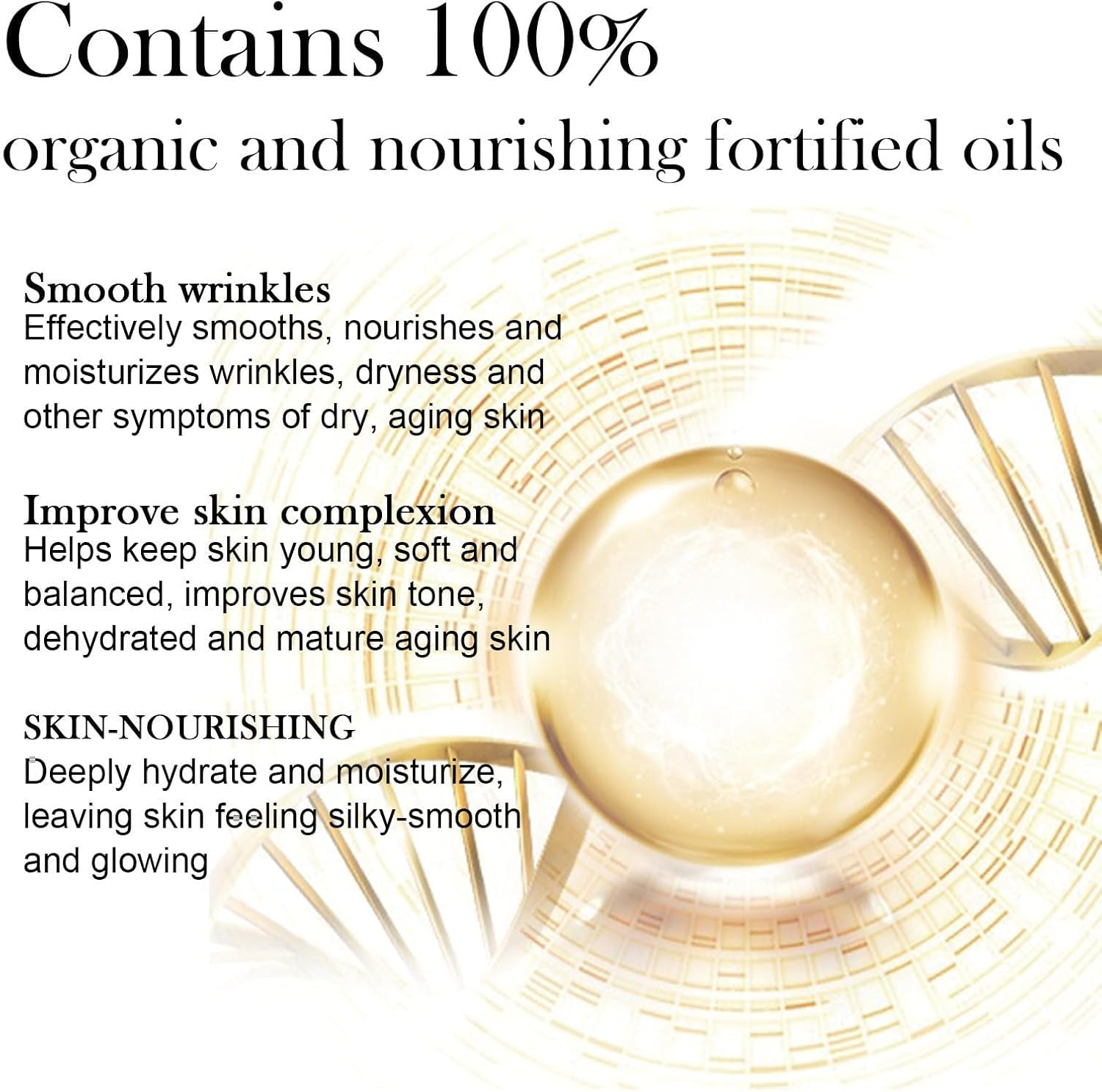 Castor Oil for Face, Castor Oil Black Seed Oil Rosehip Oil Face Serum, Organic Natural Face Oil, Hydrates Skin (3Bottle) - 1Bottle image number 6