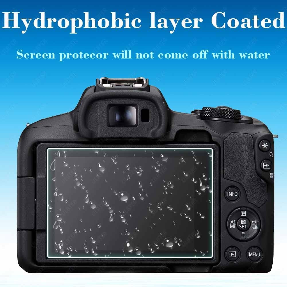 Screen Protector for Canon EOS R50 EOS R8 EOSR50 EOSR8 Camera, ULBTER 9H Tempered Glass Edge to Edge Protection,Anti-Scrach Anti-Fingerprint Anti-Bubble [3 Pack]