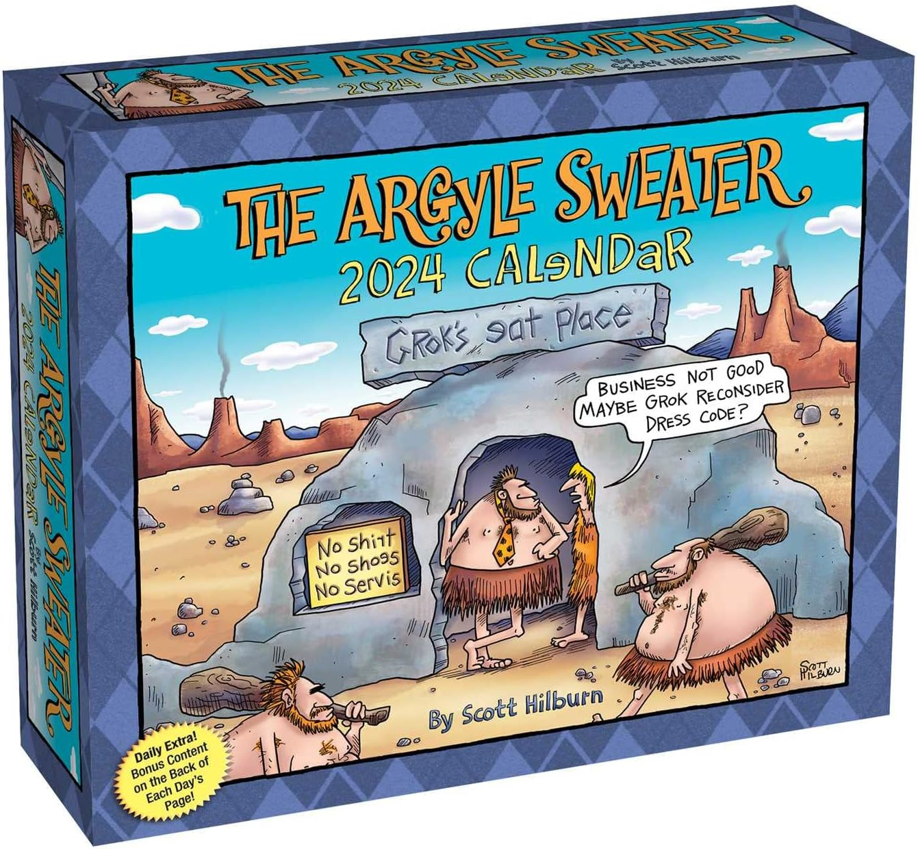 The Argyle Sweater 2024 Day-To-Day Calendar