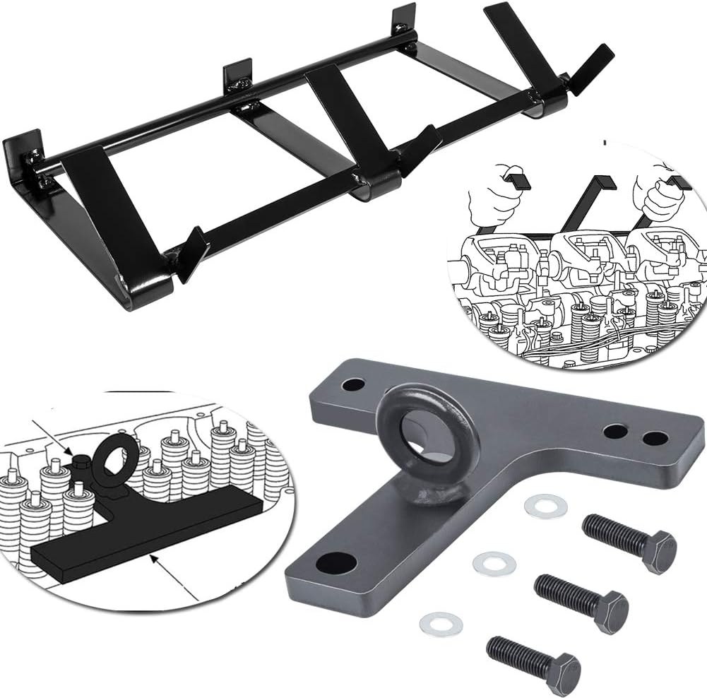 Yoursme J-35641-A Cylinder Head Lift Bracket Tool & J-35996-A Rocker Arm Lifter Fit for Detroit Diesel 60 Series image number 6
