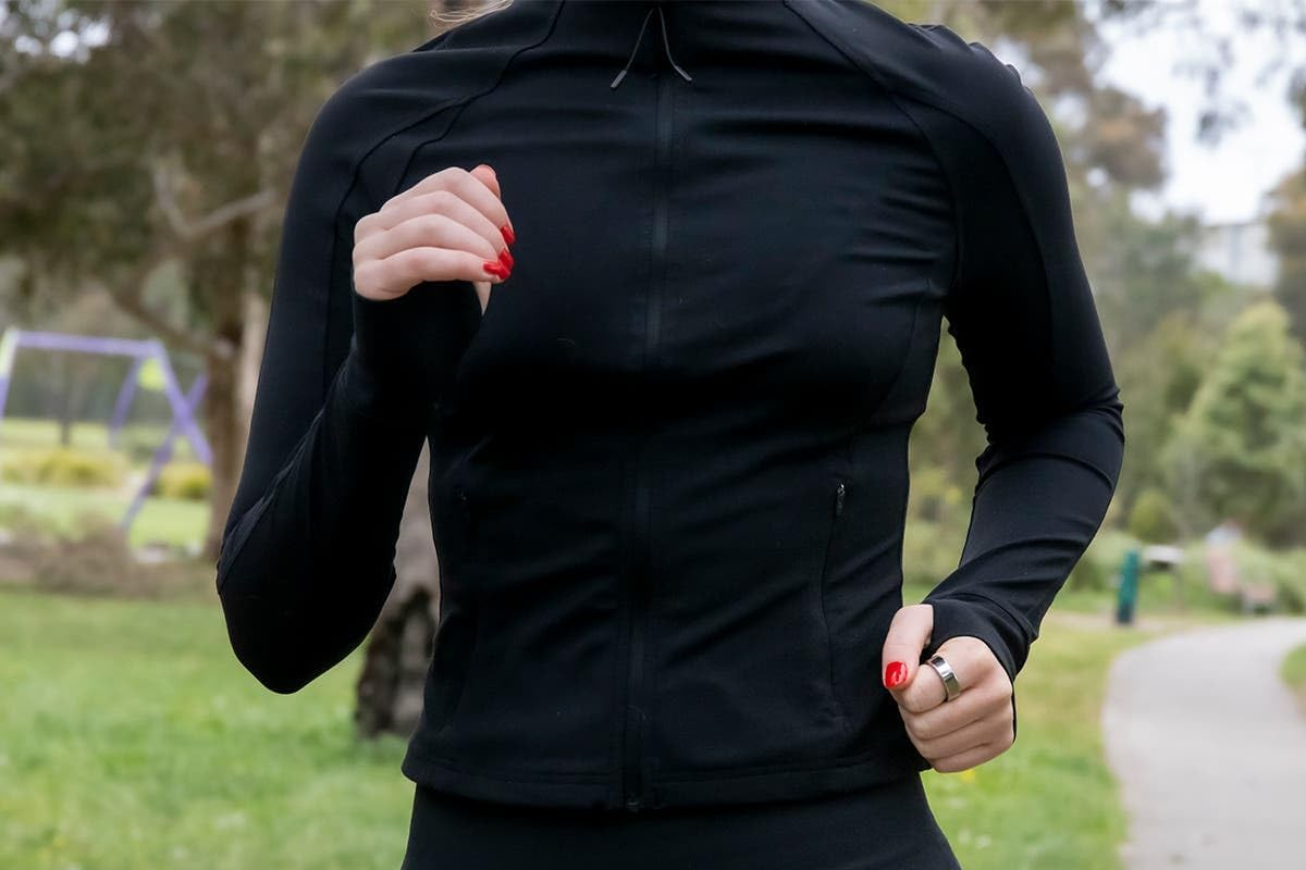 Kogan Aura Smart Ring (Rose Gold, Size 10) - KAASRRGD10A image number 1