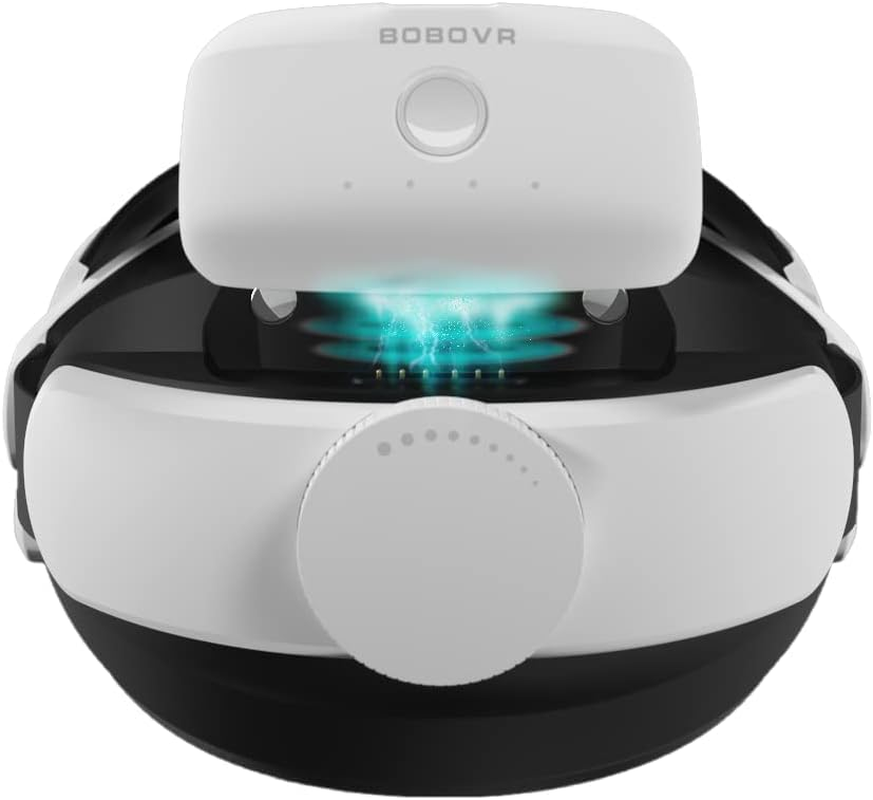 BOBOVR B2 Battery Pack - M2 Pro Replacement Spare Battery 5200Mah, Increase Quest2 about 3 Hrs Time, Magnetic Connections