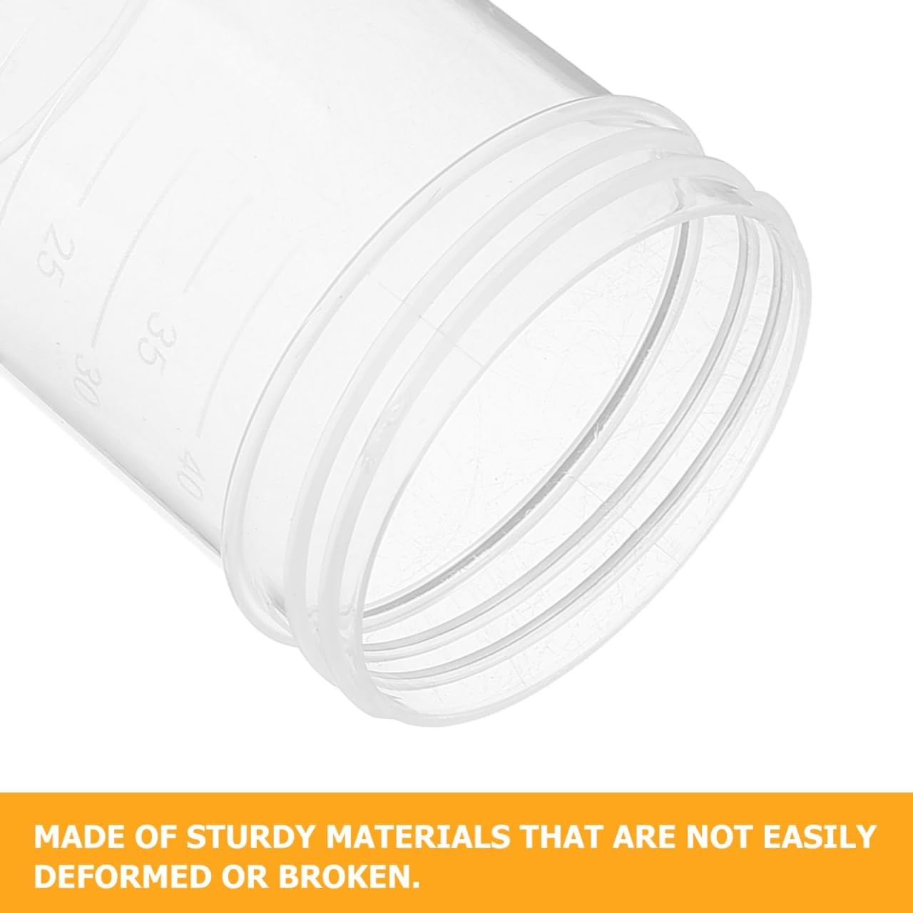 50 Pcs 40Ml Stool Specimen Cups with Leak-Proof Spiral Caps for Laboratory Sample Collection and Medical Testing Random Colours image number 3