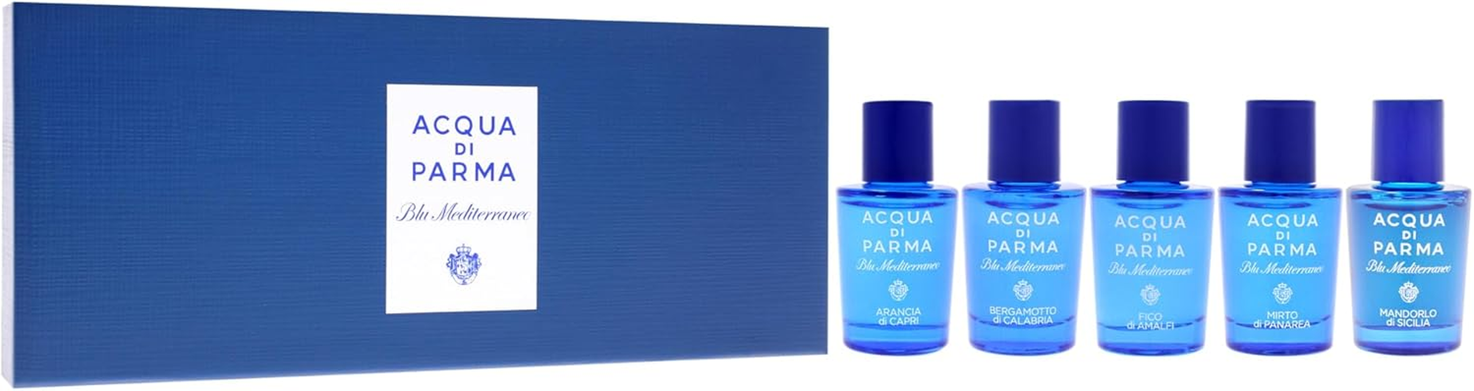 Acqua Di Parma Blu Mediterraneo Mini Eau De Toilette Set 5 X 0.16Oz/5Ml image number 3