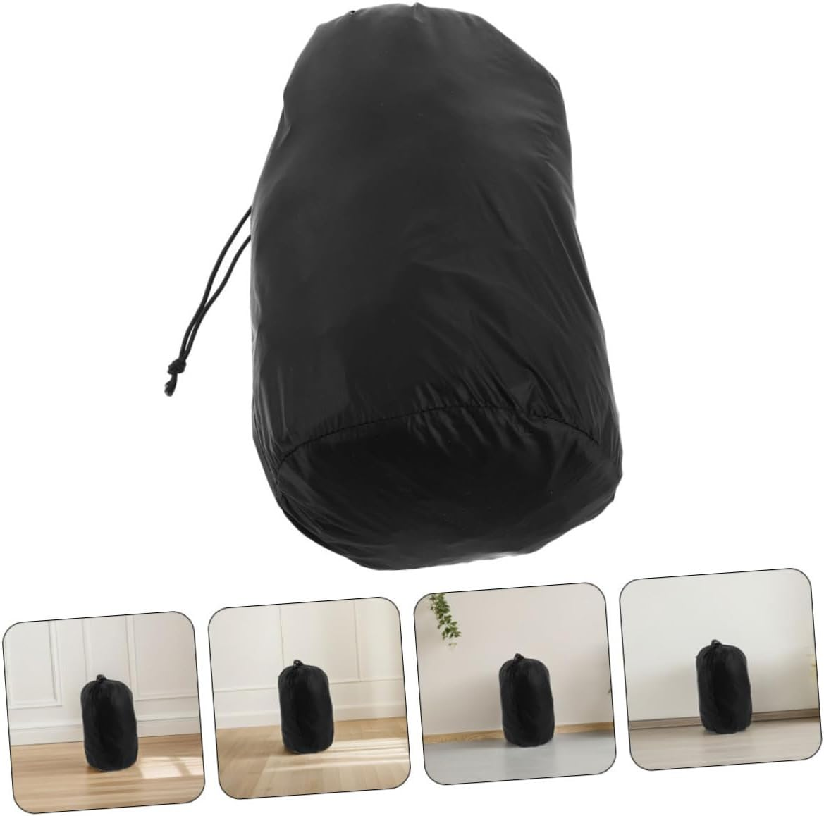 STOBAZA Lightweight Drawstring Garment Storage Sack for Travel and Outdoor Use UV Protection Pouch for Raincoats and Jackets Quick Access Clothes Organizer for Camping Hiking Backpacking image number 4