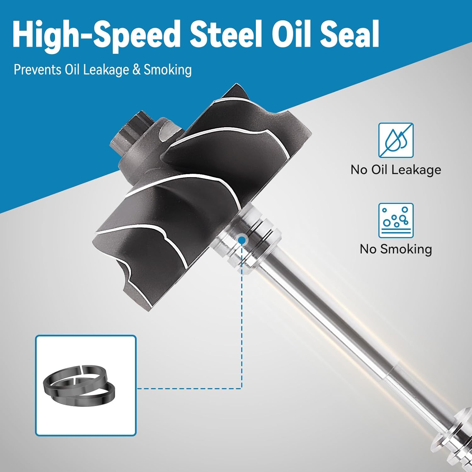 Maxpeedingrods Turbocharger Turbo for Toyota Land Cruiser Prado KJD120 KJD150 1KD-FTV Engine 3.0L 2005-2015 image number 6