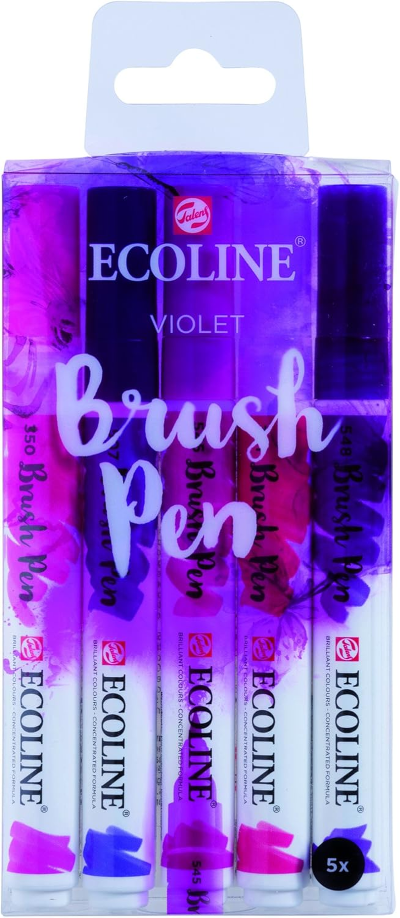 Talens Ecoline BRUSHPEN X5 Violet image number 1