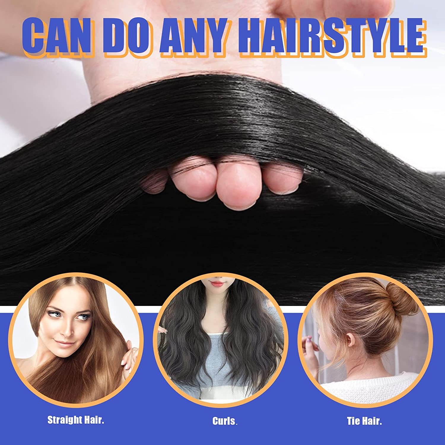 Glarks 574Pcs Hair Extension Tools Kit Including 4 Colors Micro Ring Links Beads, Micro Beads Plier, Hook Needle Pulling Loop, Hair Extension Plier, Duckbill Hair Clips, Combs, Mini Rubber Bands image number 2