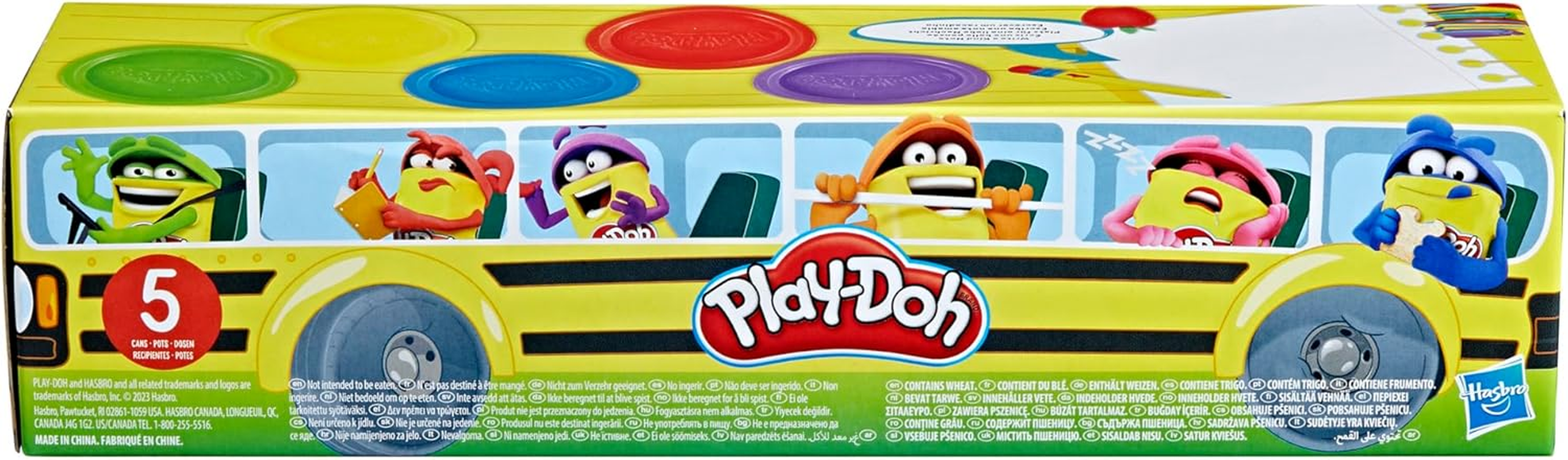 Hasbro Playdoh School Bus Pack Modelling Compound 4 Oz image number 1