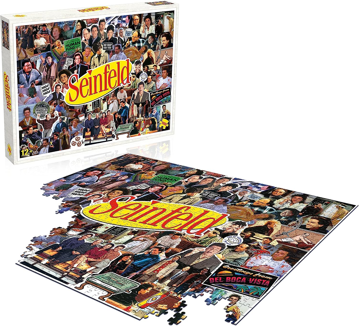 Top Trumps Seinfield Puzzle 1,000 Pieces image number 2