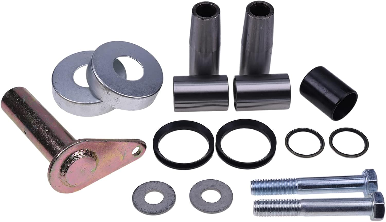 Solarhome 1.25" Tapered Pivot Pin & Wear Bush Seals Cups Rebuild Kit 6732012 6589665 6705223 6651709 6700039 225855 for Bobcat 553 630 632 641 643 645 653 730 731 732 741 742 743 751 753 763 773 7753 image number 1