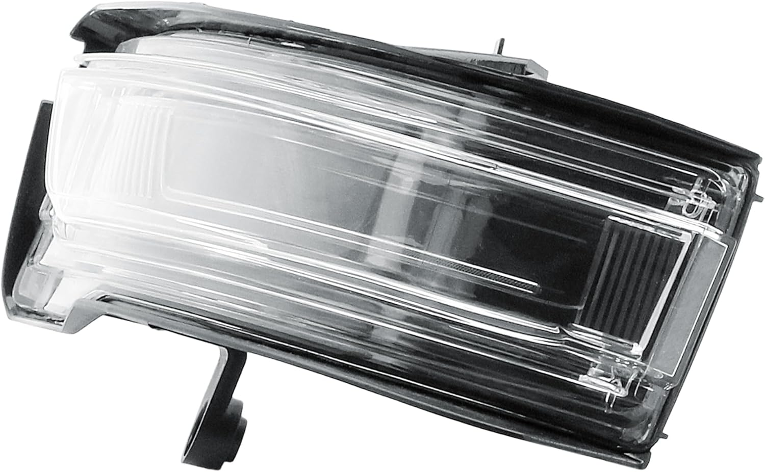 Replacement Driver Left Side Door Mirror Turn Signal Light Lamp Black Housing Indicator for RAM 1500 from 2019 to 2024 - Black Driver (Lh) Side image number 6