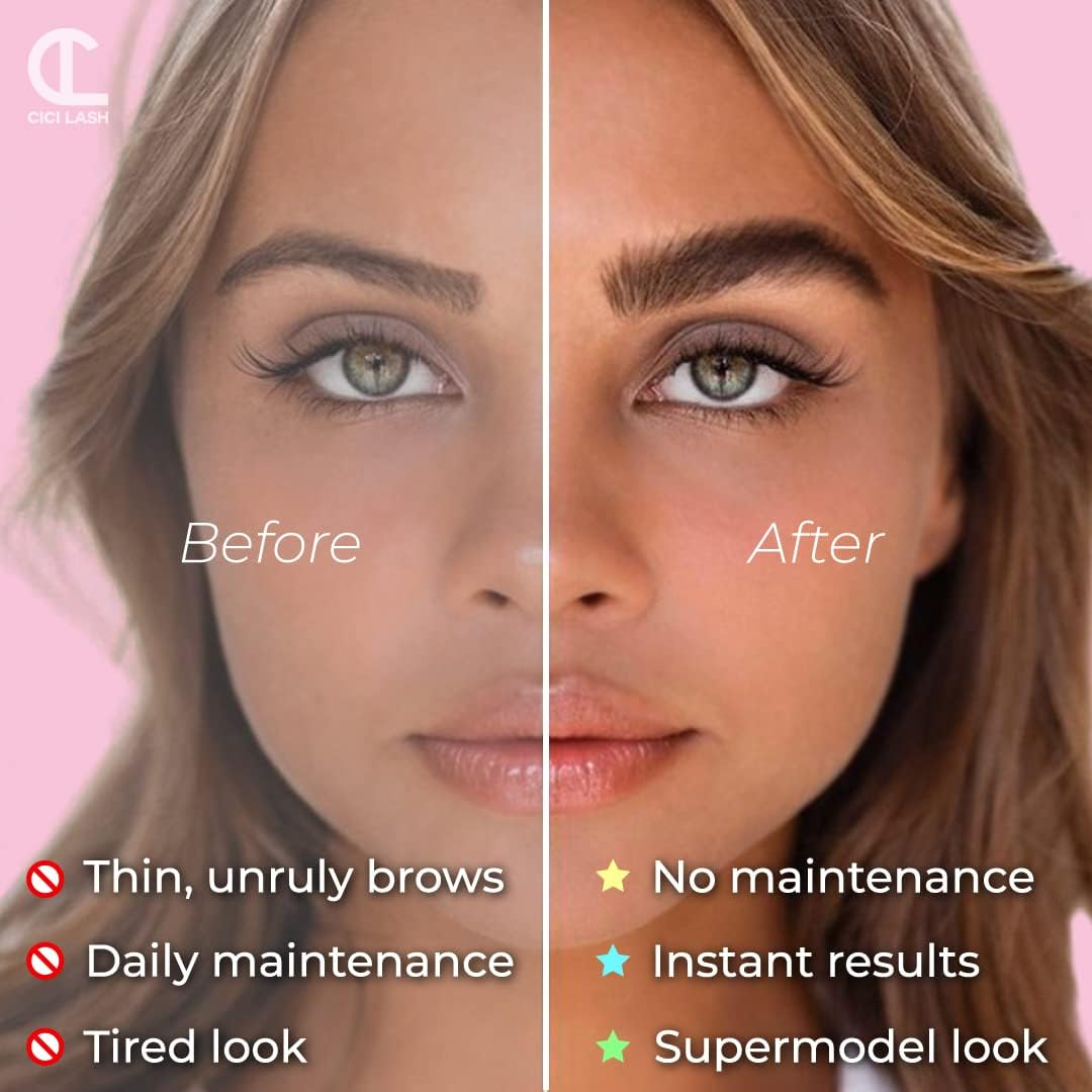Brow Lamination Kit by CICI | Professional Instant DIY Eyebrow Lamination Lift Kit with Keratin Conditioning for Fuller, Thicker, Beautiful Brows | Easy to Use & Long Lasting Results image number 1