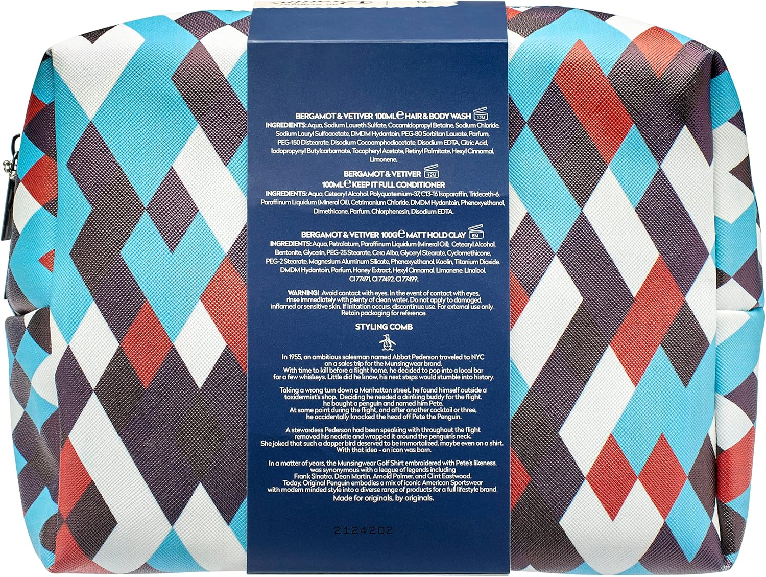 Opg 100 Ml Hair & Body Wash, 100 Ml Conditioner, Matt Hair Clay & Comb image number 2