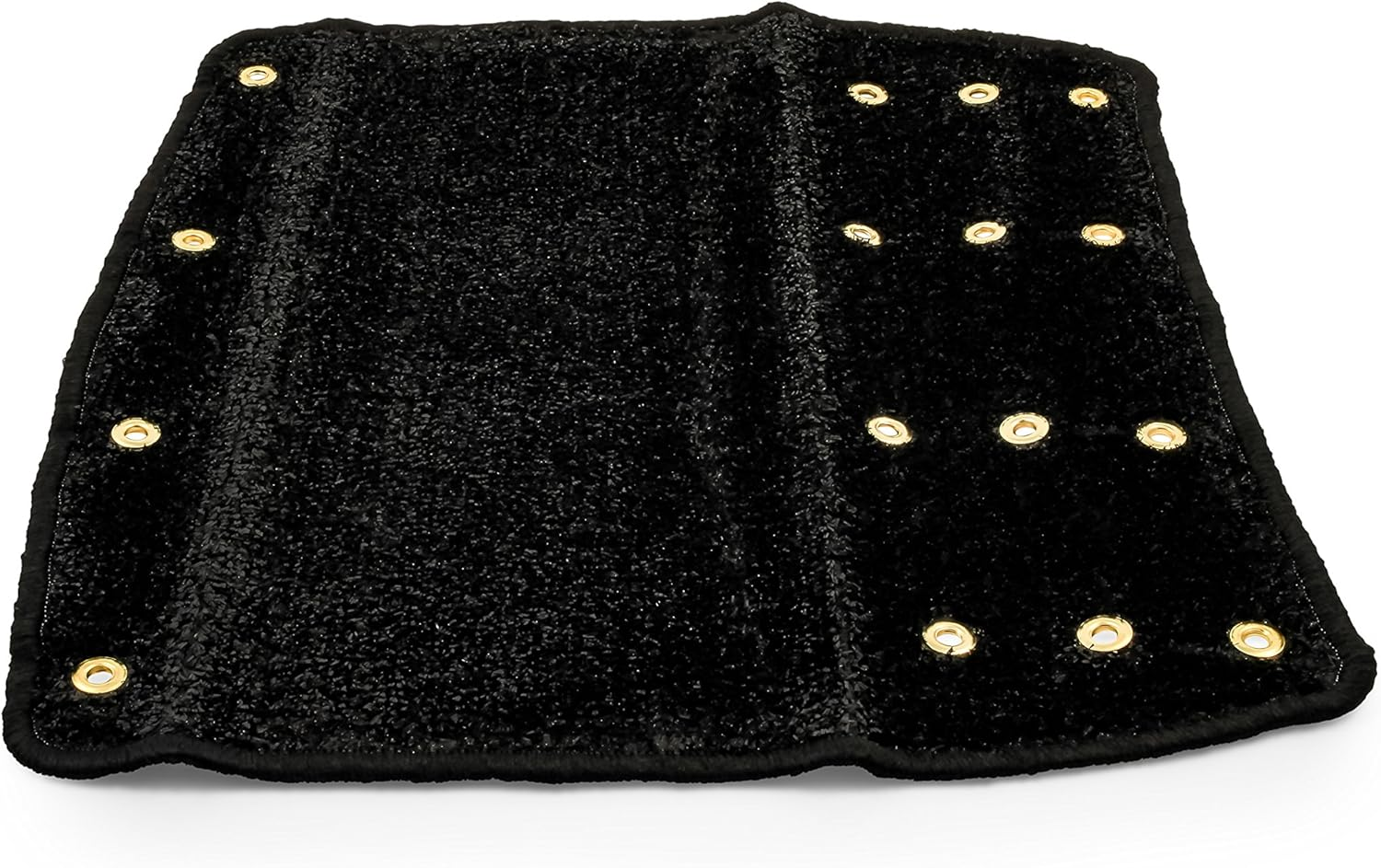 Camco 42947 RV Step Rug ( Premium Radius Wrap around Step Rug, Turf Material (22" Wide) - Black) - Black image number 2