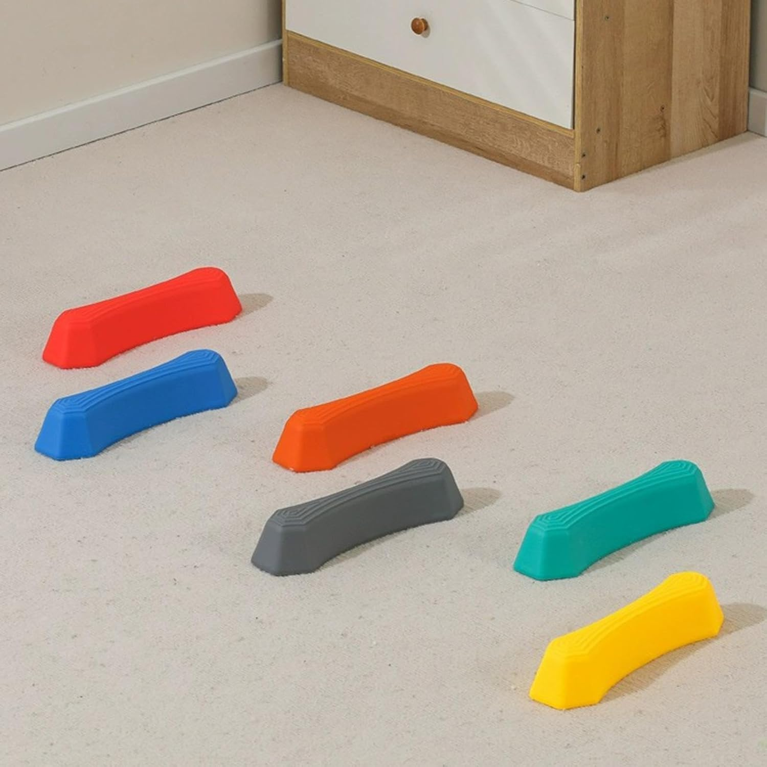 Stepping Stones Kids Sensory, Sensory Stepping Stones, Kids Stepping Stones, Non-Slip Texture Sensory Stepping Stones, Step Stones, Obstacle Course,Step Stones for Sensory Playgroundfor Indoor Outdoor image number 5