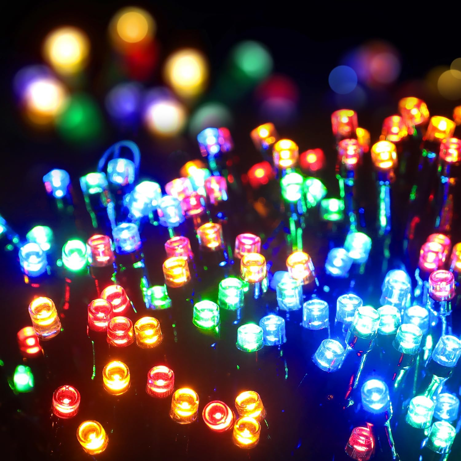 Christmas Lights 30M 300Led,Waterproof Christmas String Lights with 8 Modes Dimmable,Multi Colour LED Fairy Lights for Xmas Holiday Party Wedding,Halloween Decor Outdoor image number 2