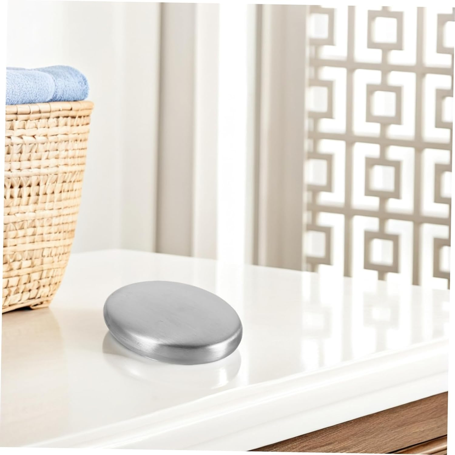 Mobestech Stainless Steel Soap Bar Odor Remover Soap for Home for Kitchen and Cooking image number 3