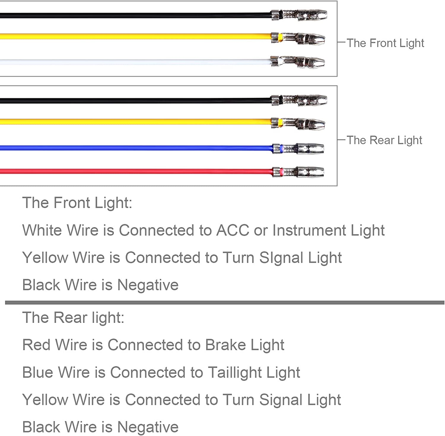 [New Version]Kinstecks 4PCS Motorcycle Indicators Flowing Turn Signal Lights Motorbike Turning Indicators Daytime Running Lights Taillights Brake Lights 12V for Motorcycle Motorbike-Smoked Shell image number 1